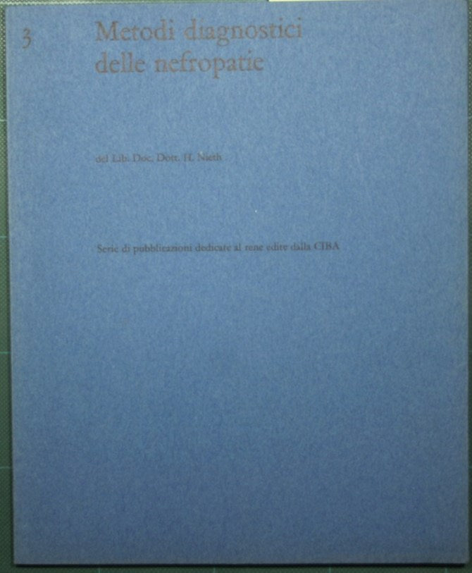 Metodi diagnostici delle nefropatie