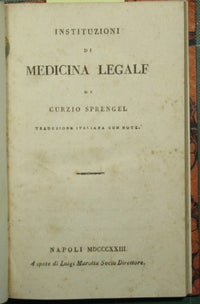 Forensic medicine institutions
