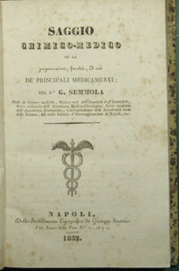 Medical-chemical essay on the preparation, properties and use of the main medicines