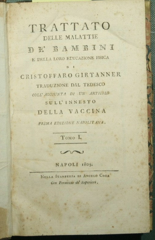 Treatise on children's diseases and their physical education