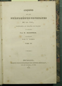 Lecons sur les phenomenes physiques de la vie - Vol. III