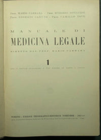 Manual de medicina forense - Tomo I+II primera parte únicamente