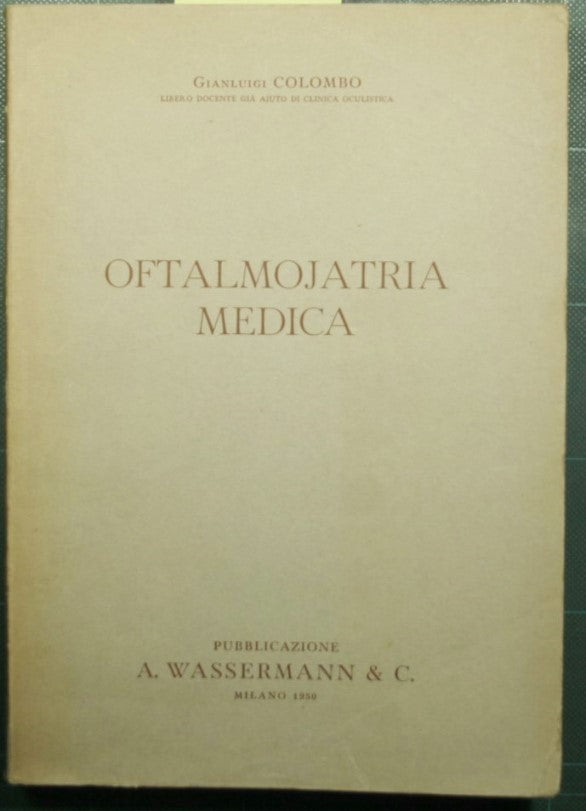 Oftalmojatria medica