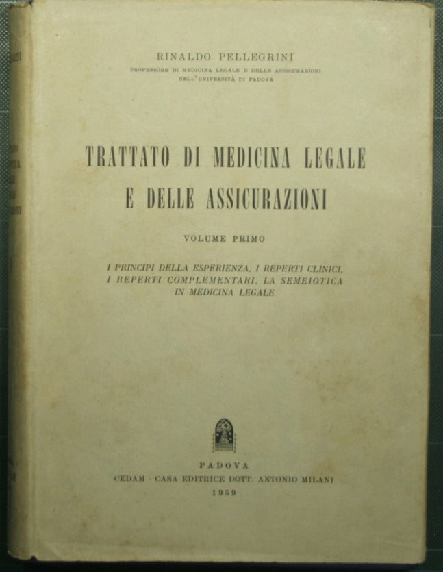 Tratado de medicina forense y seguros.