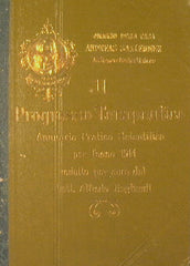 Il Progresso Terapeutico. Annuario pratico scientifico per l'anno 1914 redatto per cura del Dott.A.Gagliardi