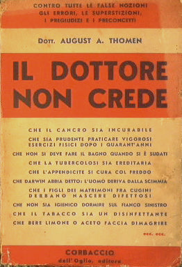 Il Dottore non crede.