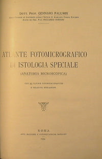 Atlante fotomicrografico di Istologia speciale.(Anatomia microscopica)