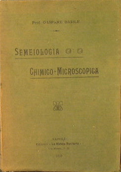 Semeiologia Chimico - Microscopica