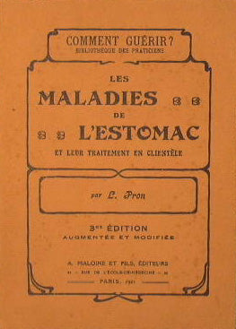 Les Maladies de l'Estomac et leur traitement en clientele