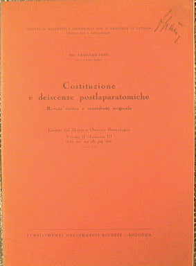 Constitution and postlaparotomy dehiscences