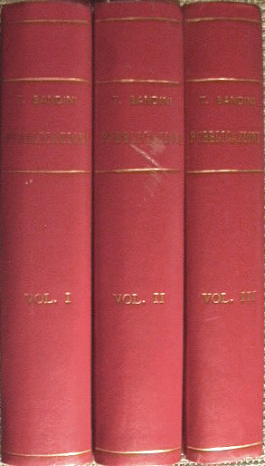 Collection of approximately 50 medical-scientific publications by Tullio Bandini