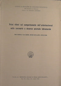 Colección de aproximadamente 50 publicaciones médico-científicas de Tullio Bandini