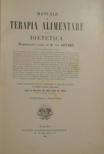 Manual of food therapy and dietetics