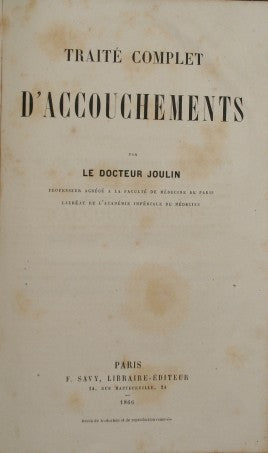 Traité complet d'accouchements