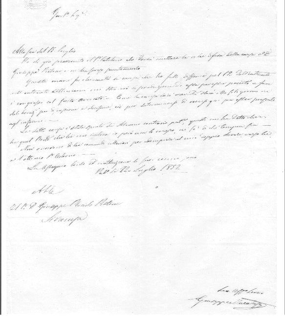 Epistolario Pistone, Siracusa