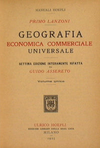 Geografia economica commerciale universale