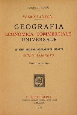Geografia economica commerciale universale