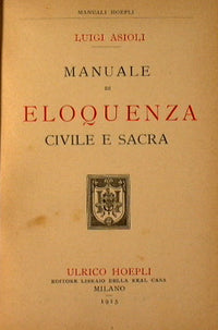 Manual of Civil and Sacred Eloquence