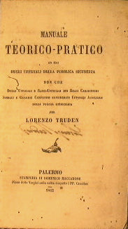 Theoretical - practical manual