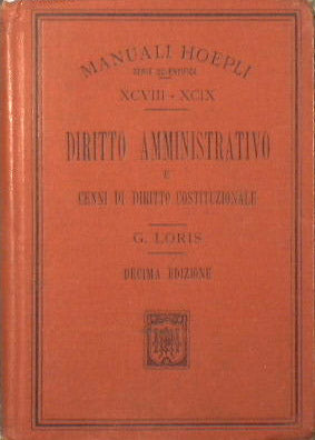 Diritto amministrativo e cenni di diritto costituzionale