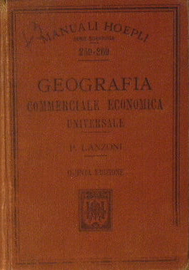 Geografia economica commerciale universale