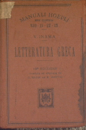 Letteratura greca