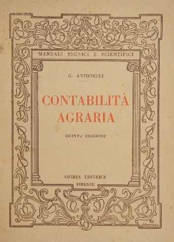 Contabilità agraria