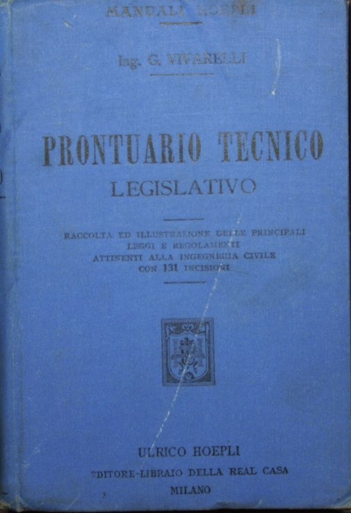 Prontuario tecnico legislativo
