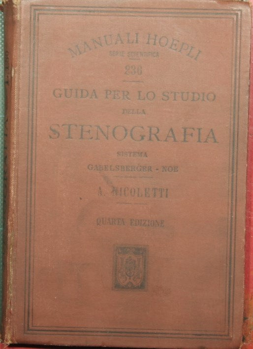 Guía para estudiar taquigrafía.