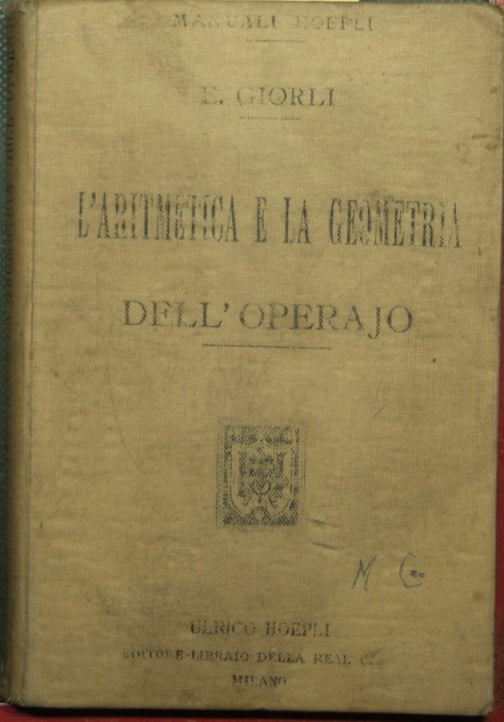 L'aritmetica e la geometria dell'operaio