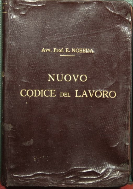 Nuovo codice del lavoro - Manuale di legislazione sociale italiana