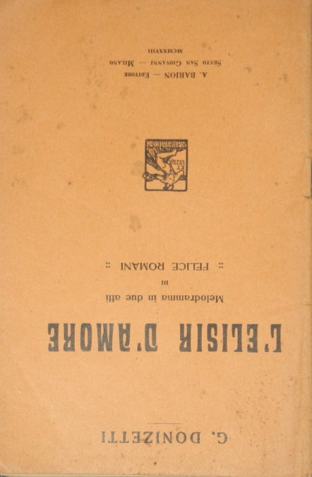 L'Elisir d'Amore