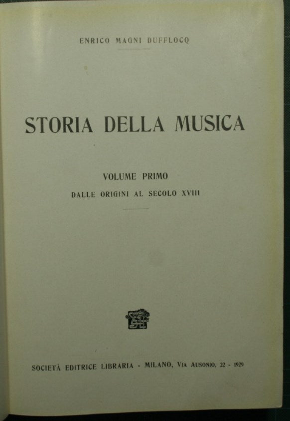 historia de la musica