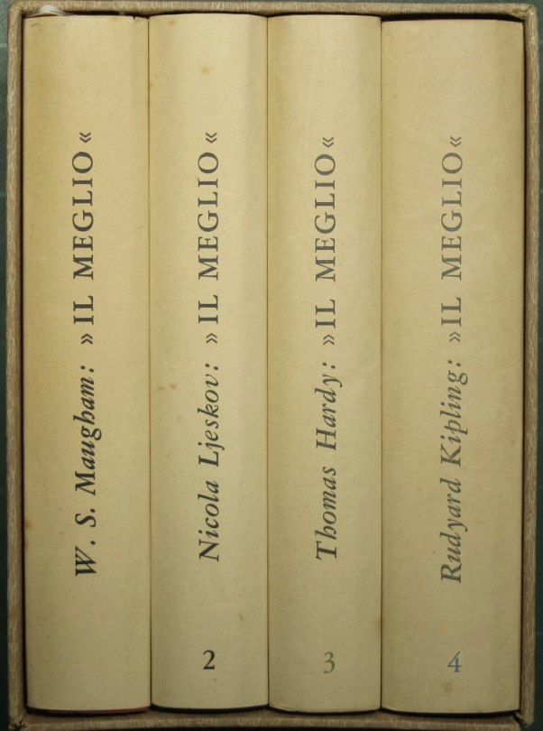 The Best of W. Somerset Maugham; The best of Nicola Ljeskov; The Best of Thomas Hardy; The best of Rudyard Kipling