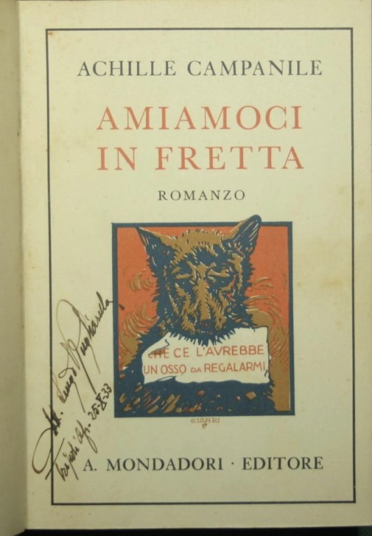 Amiamoci in fretta