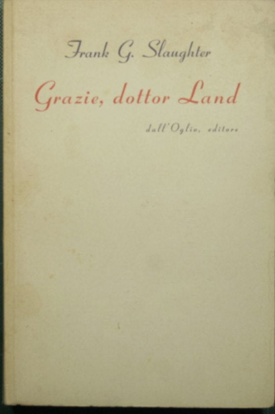 Gracias, doctor Land.