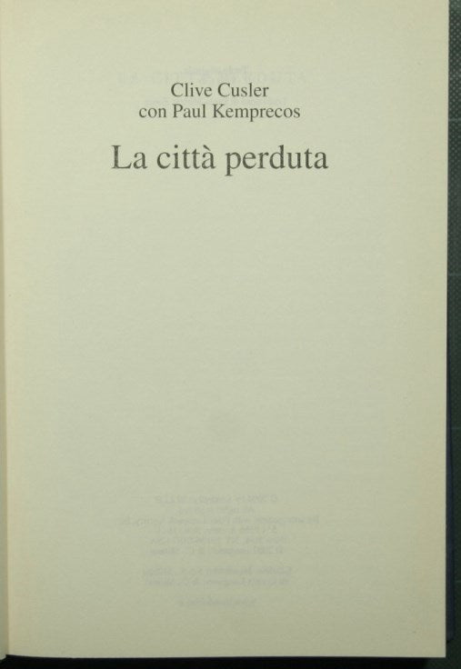 La città perduta