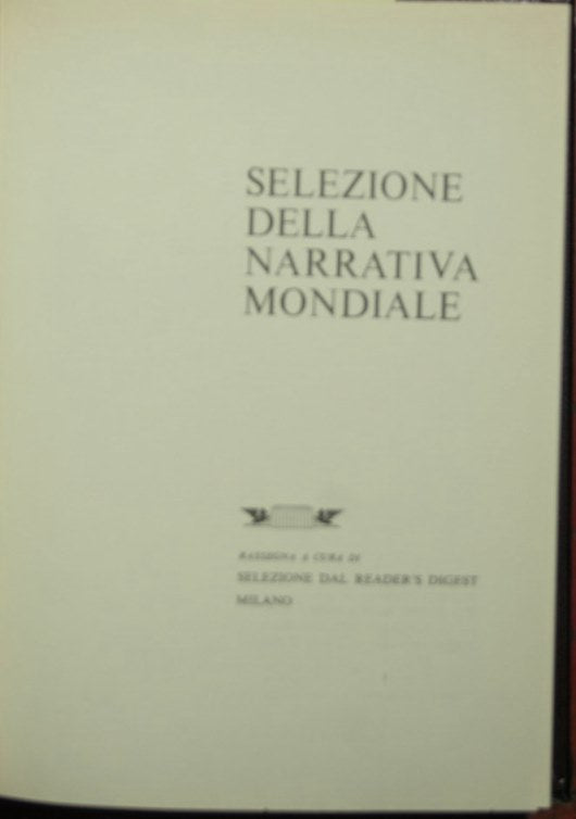 Selezione della narrativa mondiale
