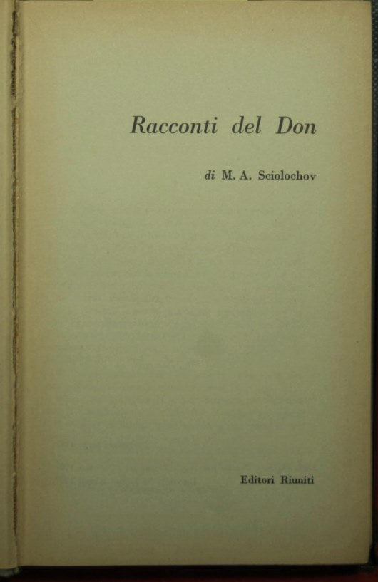 Racconti del Don