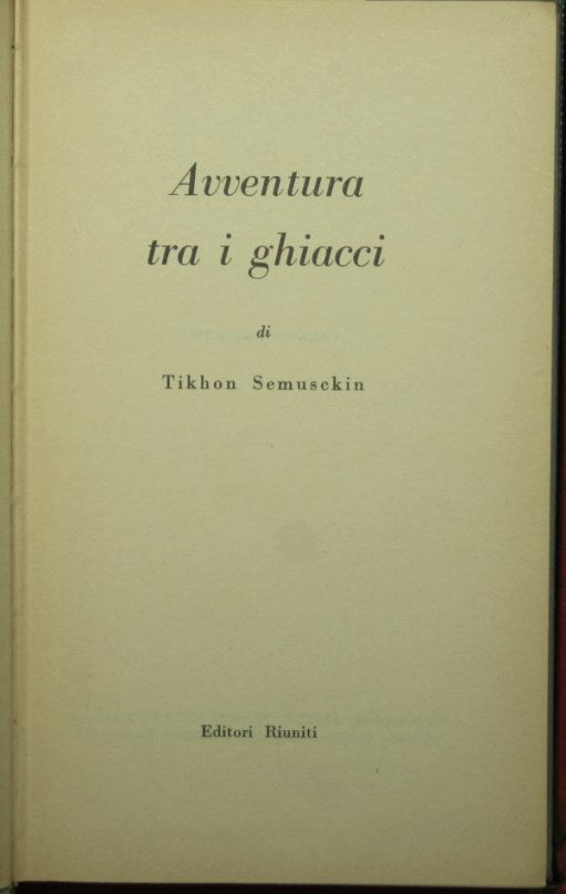 Avventura tra i ghiacci