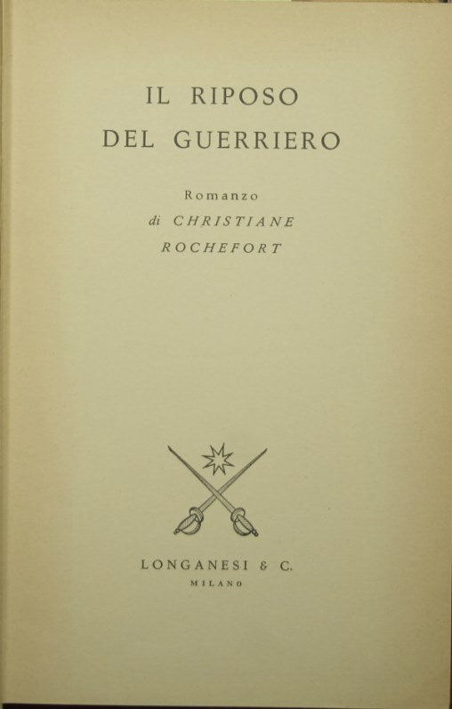 El descanso del guerrero.