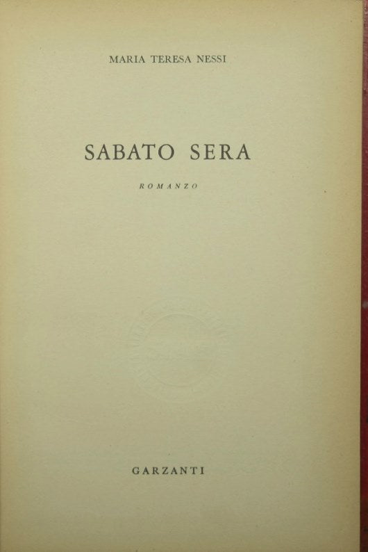 Sabato sera