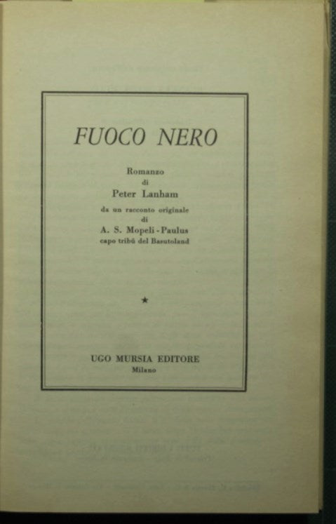 Fuoco nero