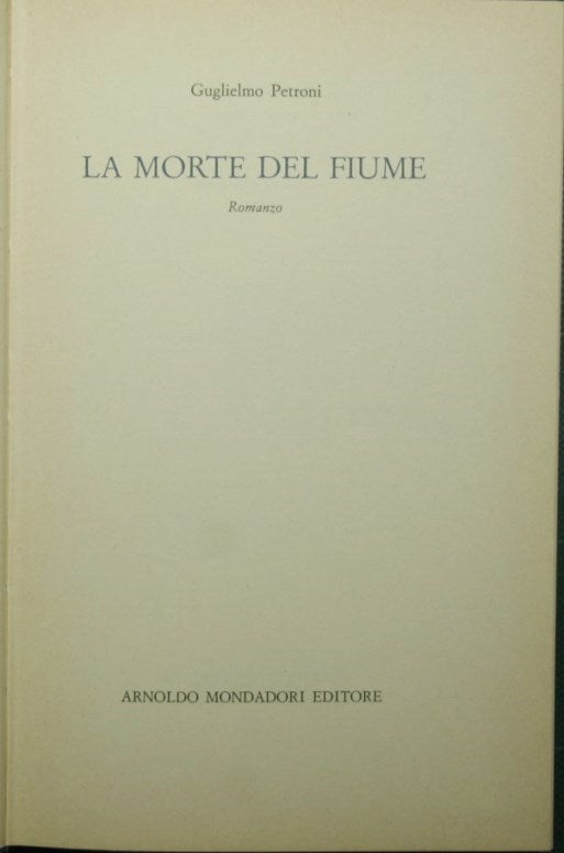 La muerte del río.