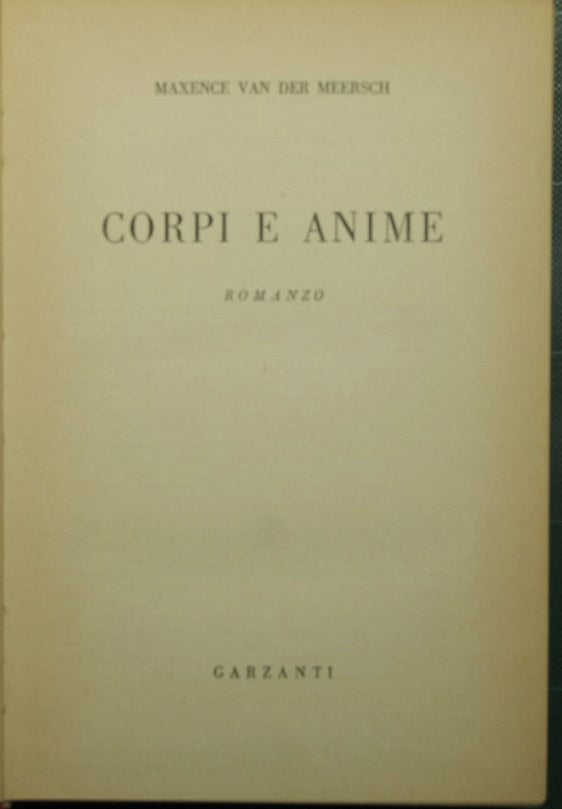 Corpi ed anime