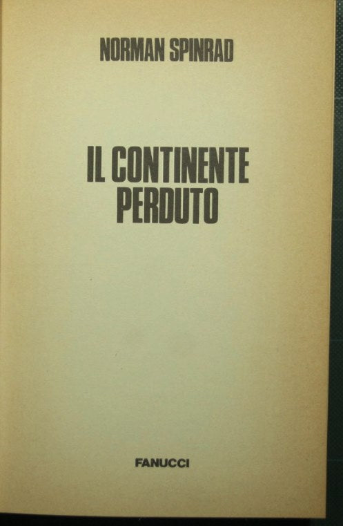 El continente perdido