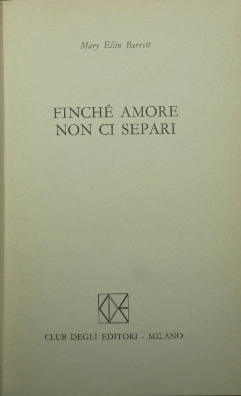 Finchè amore non ci separi