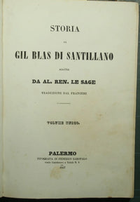 Story of Gil Blas of Santillano