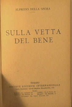 Sulla vetta del bene