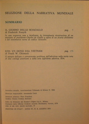Selezione della narrativa mondiale